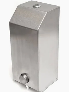 Dispenser de jabón líquido en acero inoxidable
