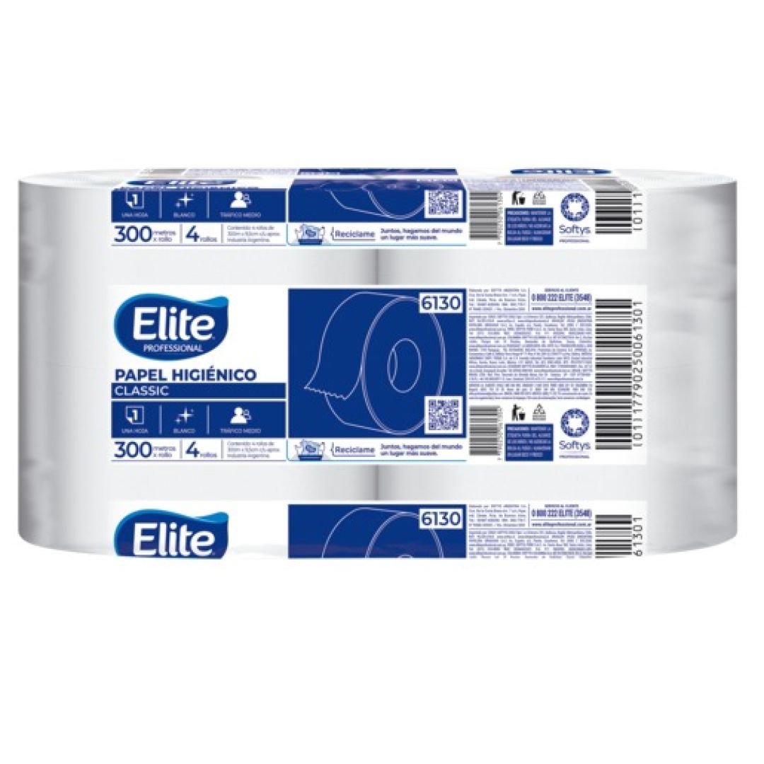 Papel higiénico Elite Professional Classic 300 metros
