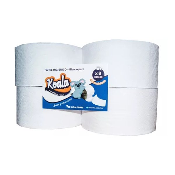 Papel higiénico Koala paquete de 8 rollos