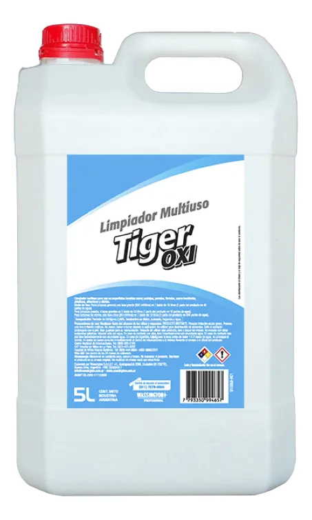 Limpiador multiuso Tiger Oxi de 5 litros
